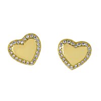 Orecchini Cuori Milano Donna in Argento 25202687